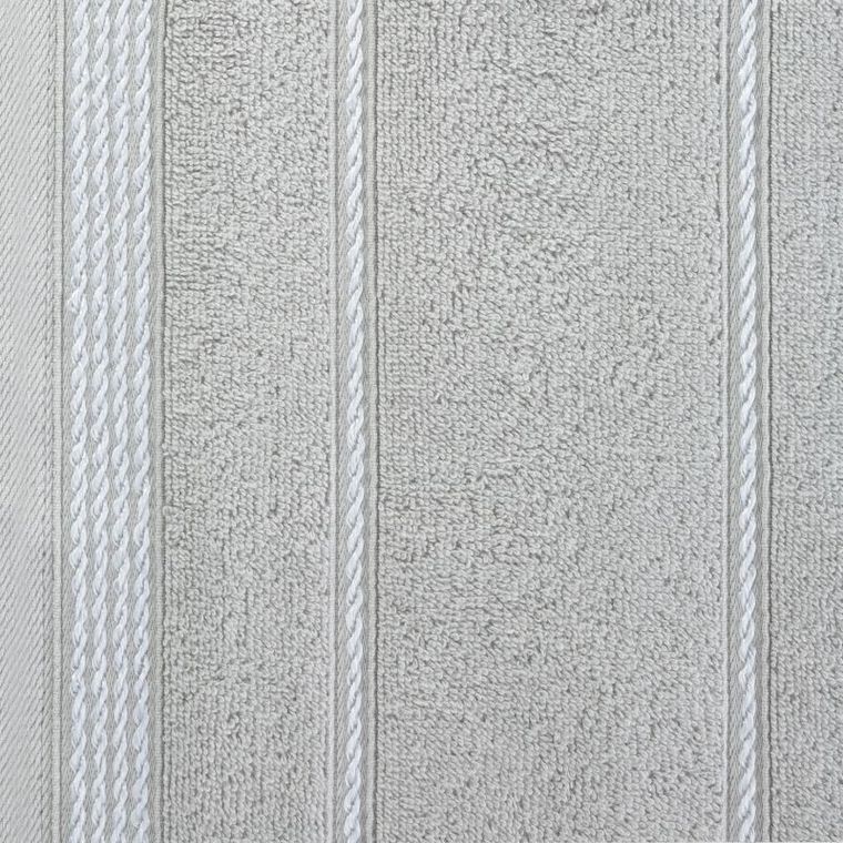 Mira, ręcznik z ozdobną bordiurą w formie sznurka, 30-50 cm