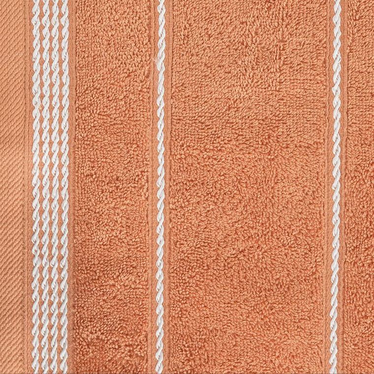 Mira, ręcznik z ozdobną bordiurą w formie sznurka, 50-90 cm