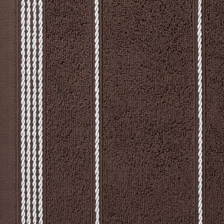 Mira, ręcznik z ozdobną bordiurą w formie sznurka, 50-90 cm