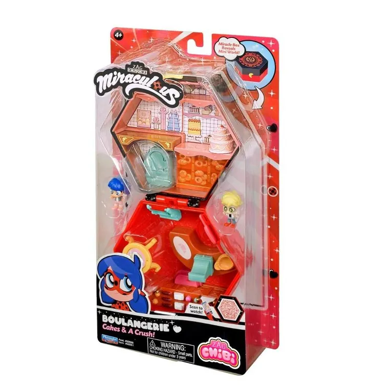 Miraculous: Biedronka i Czarny Kot, Chibi Piekarnia, figurka