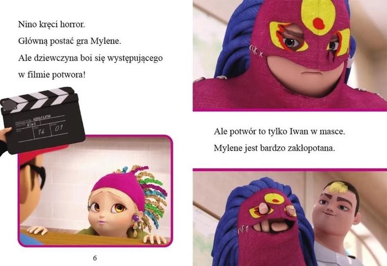 Miraculous: Biedronka i Czarny Kot. Postraszycielka. Tryb czytania