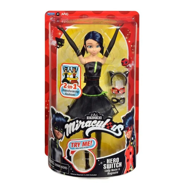 Miraculous: Biedronka i Czarny Kot, Switch Ladybug, lalka