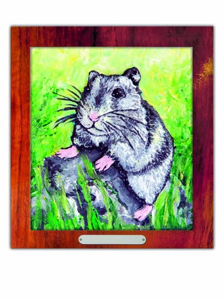 Mirage Hobby, Wypukła Malowanka, zestaw kreatywny do malowania, Futrzaki, Chomik dżungalski