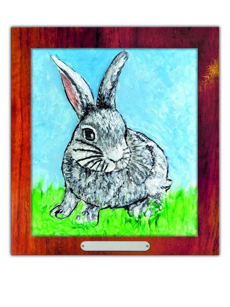 Mirage Hobby, Wypukła Malowanka, zestaw kreatywny do malowania, Futrzaki, Królik