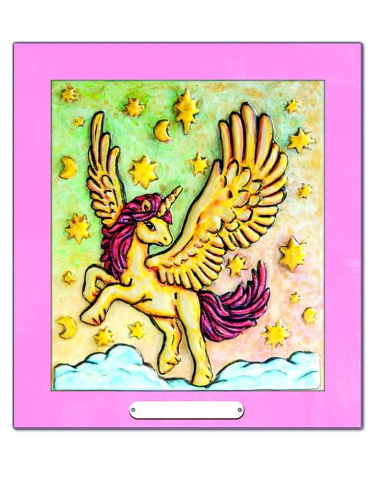 Mirage Hobby, Wypukła Malowanka, zestaw kreatywny do malowania, Jednorożec Wenus