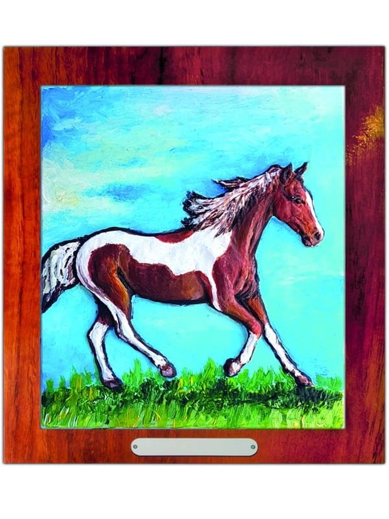 Mirage Hobby, Wypukła Malowanka, zestaw kreatywny do malowania, Koń American Paint