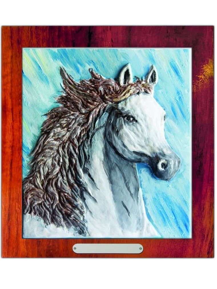 Mirage Hobby, Wypukła Malowanka, zestaw kreatywny do malowania, Koń Arab