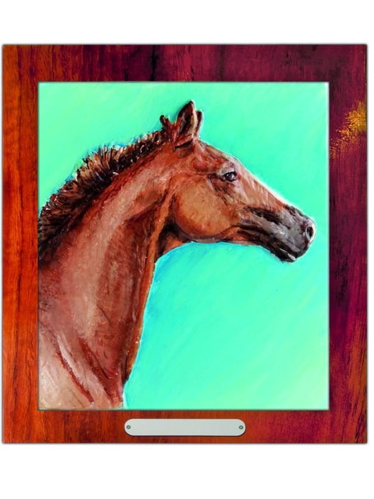 Mirage Hobby, Wypukła Malowanka, zestaw kreatywny do malowania, Koń Trakeński