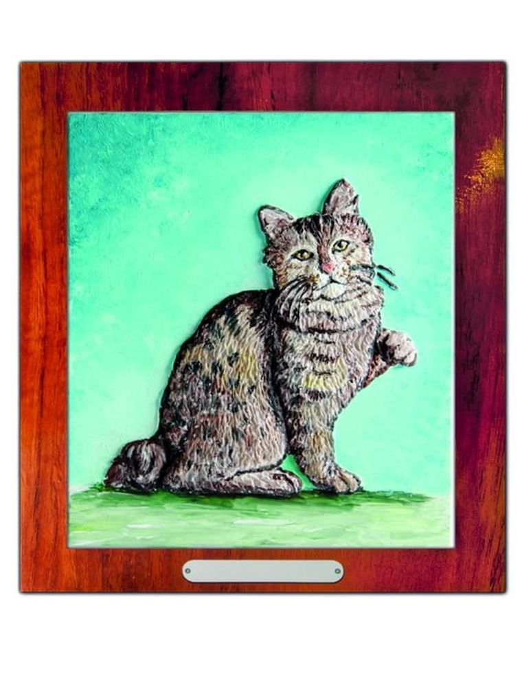 Mirage Hobby, Wypukła Malowanka, zestaw kreatywny do malowania, Kot American Bobtail