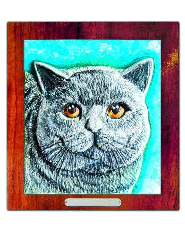 Mirage Hobby, Wypukła Malowanka, zestaw kreatywny do malowania, Kot Brytyjski