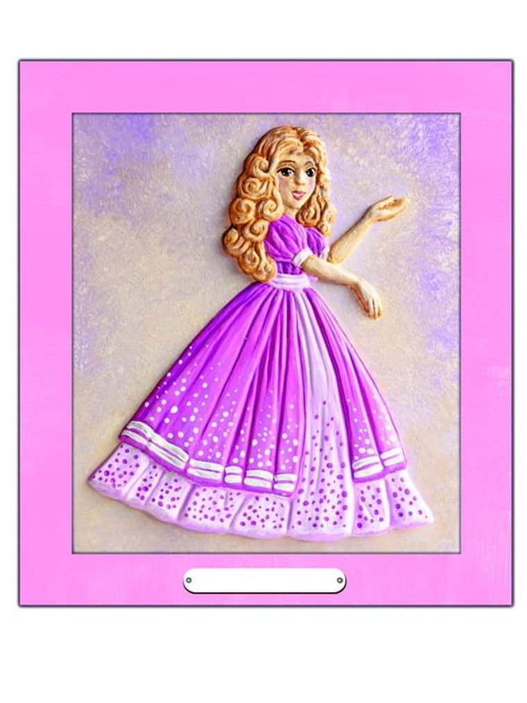 Mirage Hobby, Wypukła Malowanka, zestaw kreatywny do malowania, Księżniczka Paula