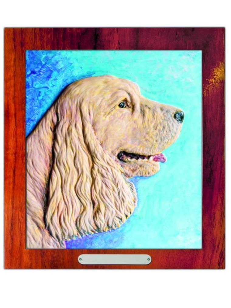 Mirage Hobby, Wypukła Malowanka, zestaw kreatywny do malowania, Psy, Cocker Spaniel