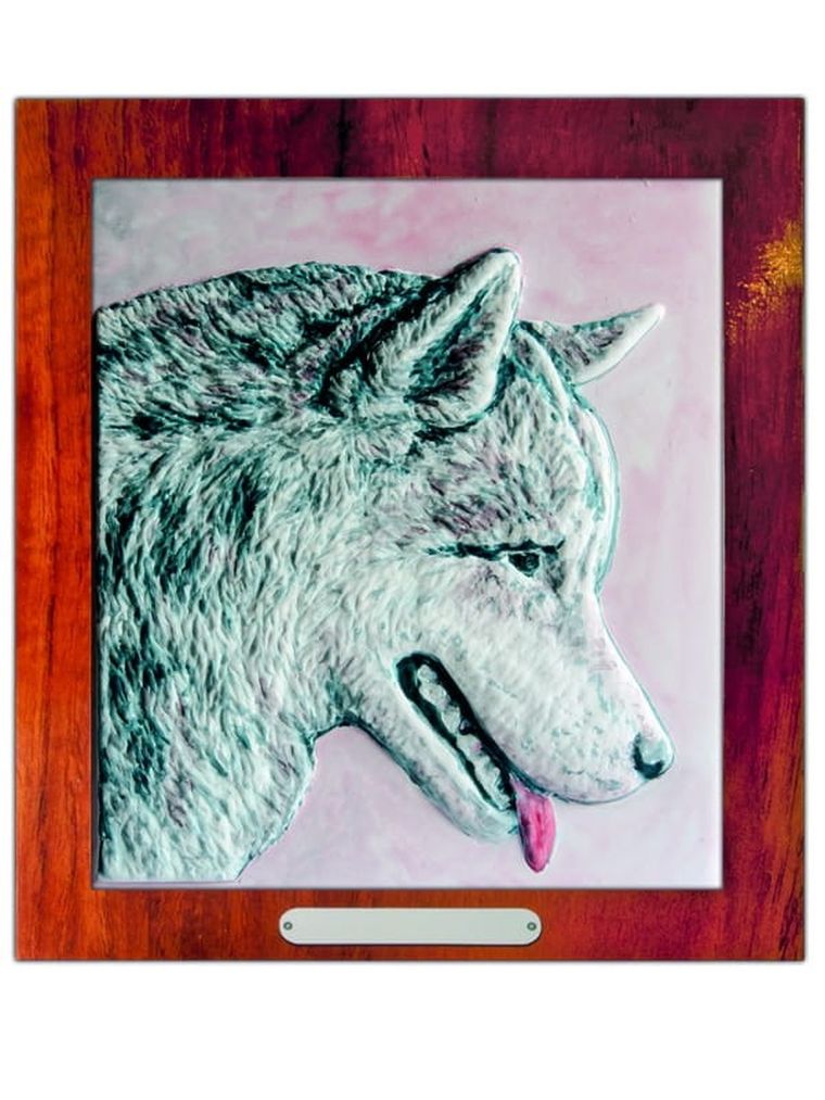 Mirage Hobby, Wypukła Malowanka, zestaw kreatywny do malowania, Psy, Husky