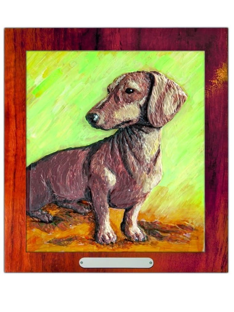 Mirage Hobby, Wypukła Malowanka, zestaw kreatywny do malowania, Psy, Jamnik