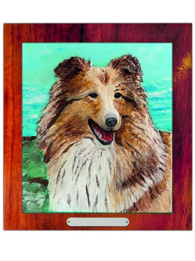 Mirage Hobby, Wypukła Malowanka, zestaw kreatywny do malowania, Psy, Owczarek Szetlandzki