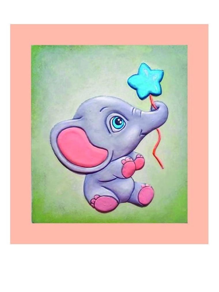 Mirage Hobby, Wypukła Malowanka, zestaw kreatywny do malowania, Zwierzątka