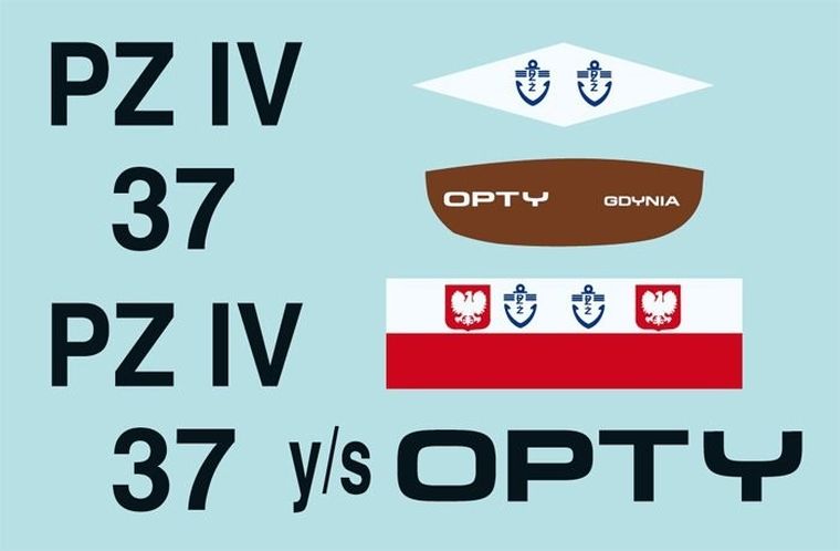 Mirage, S/Y Opty, model plastikowy do sklejania