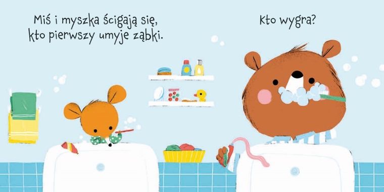 Miś i Myszka. Pora spać