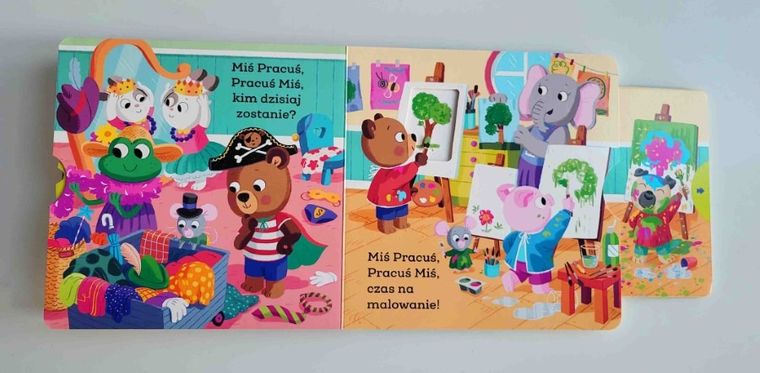 Miś Pracuś. W żłobku