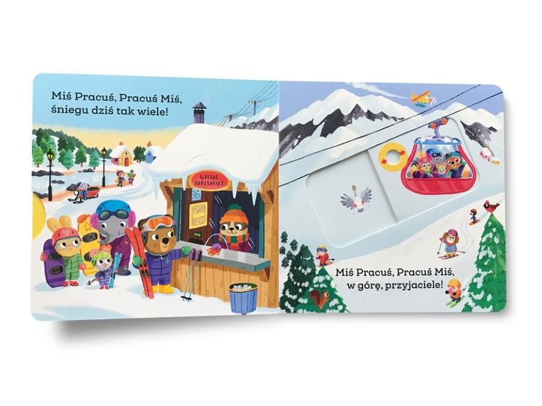 Miś Pracuś. Zimowe zabawy