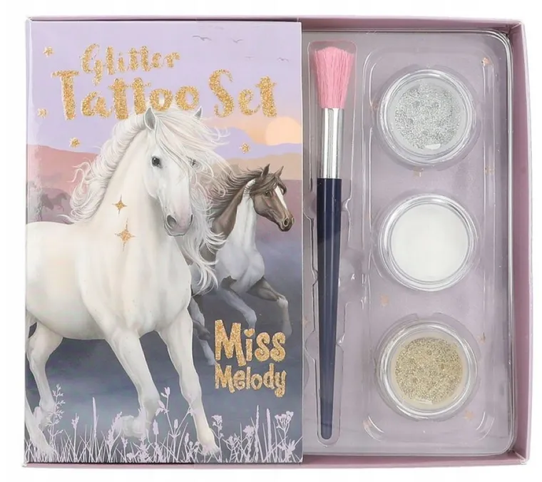 Miss Melody, brokatowe tatuaże