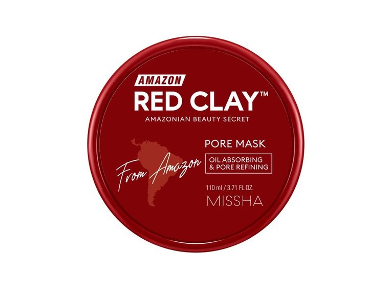Missha, Amazon Red ClayPore Mask, maska, 110 ml