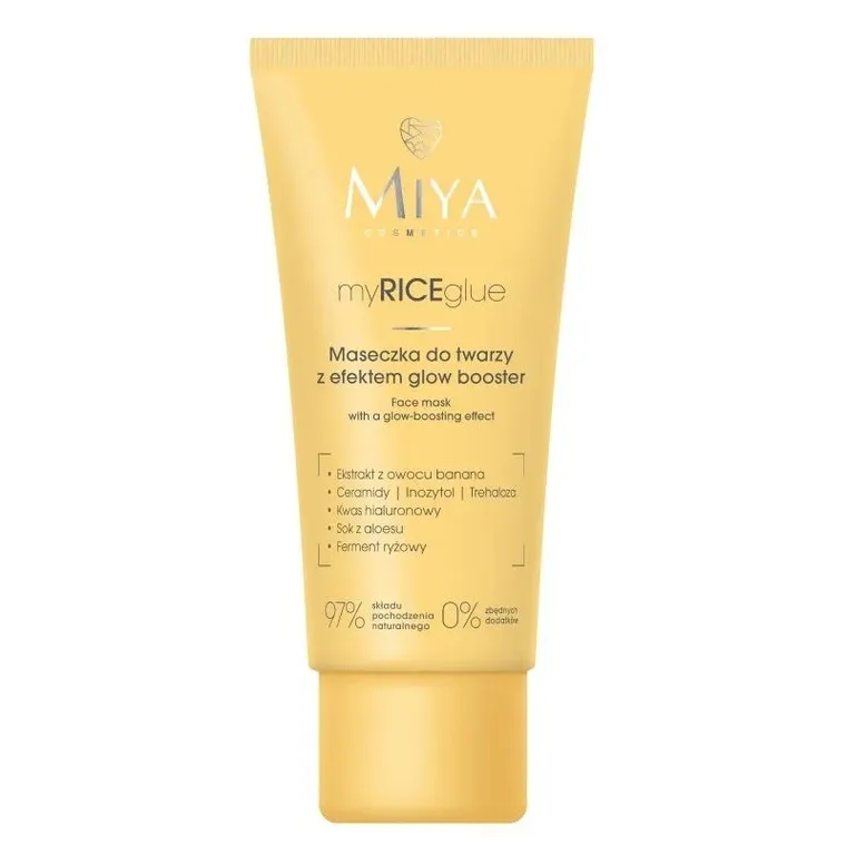 Miya, Myriceglue, maseczka do twarzy z efektem glow booster, 60 ml
