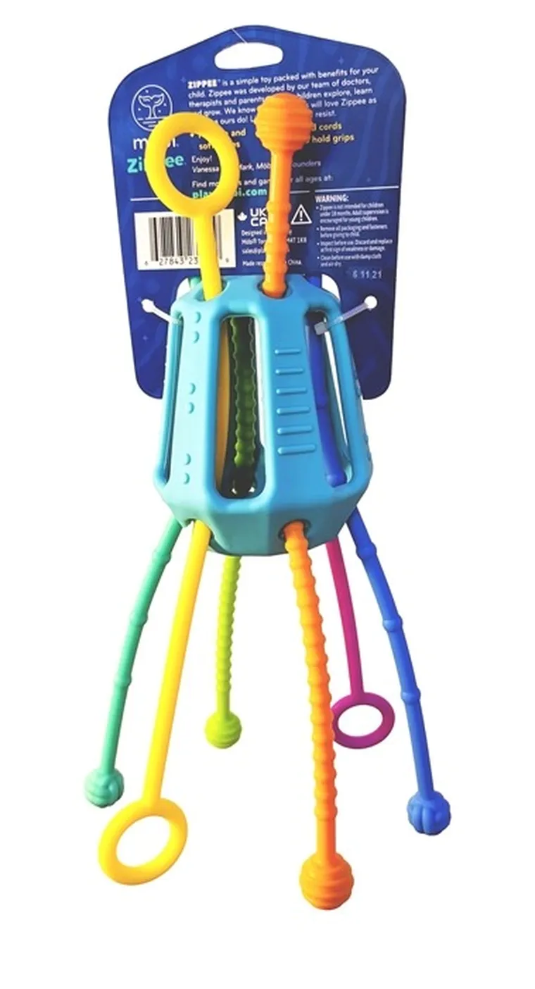 Mobi, Zippee, przeciąganiec, zabawka sensoryczna