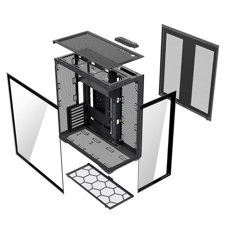 Modecom, Volcano, obudowa komputerowa, Space XL Full Tower, czarna