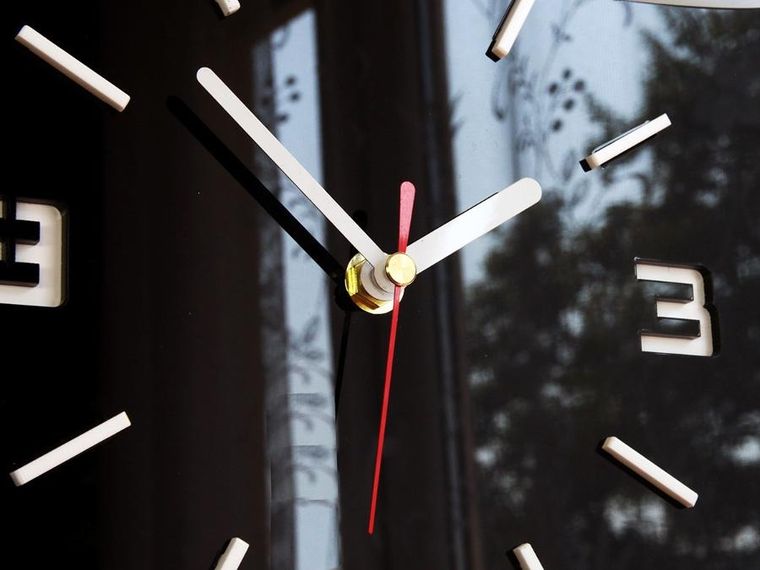 Modern Clock, zegar ścienny, coffee time, filiżanka 3D