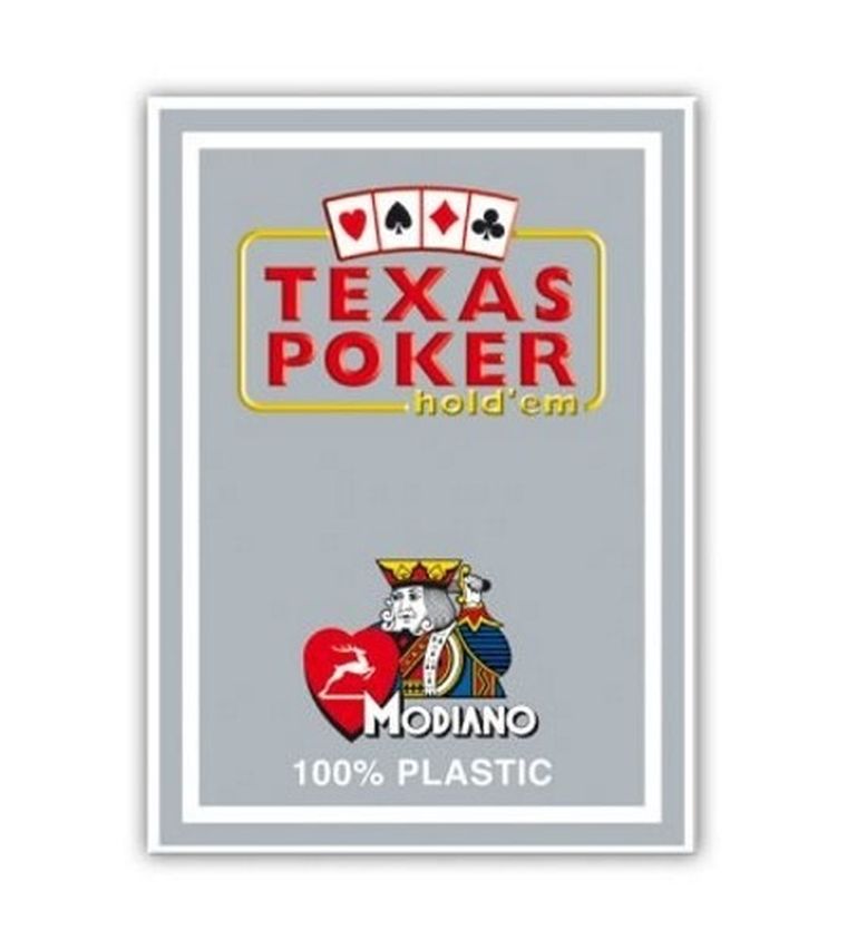 Modiano, Poker, karty do gry, szare