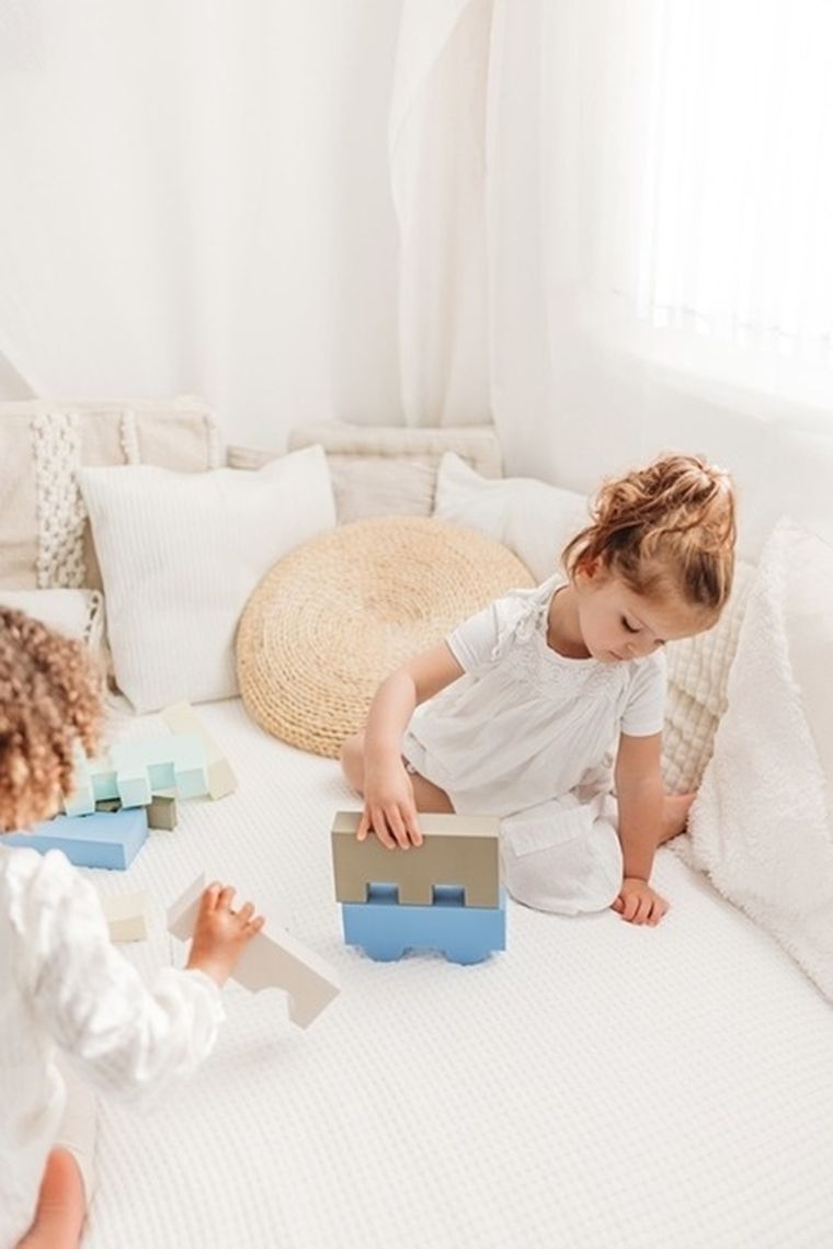 Moes, klocki piankowe, sky, 11 elementów