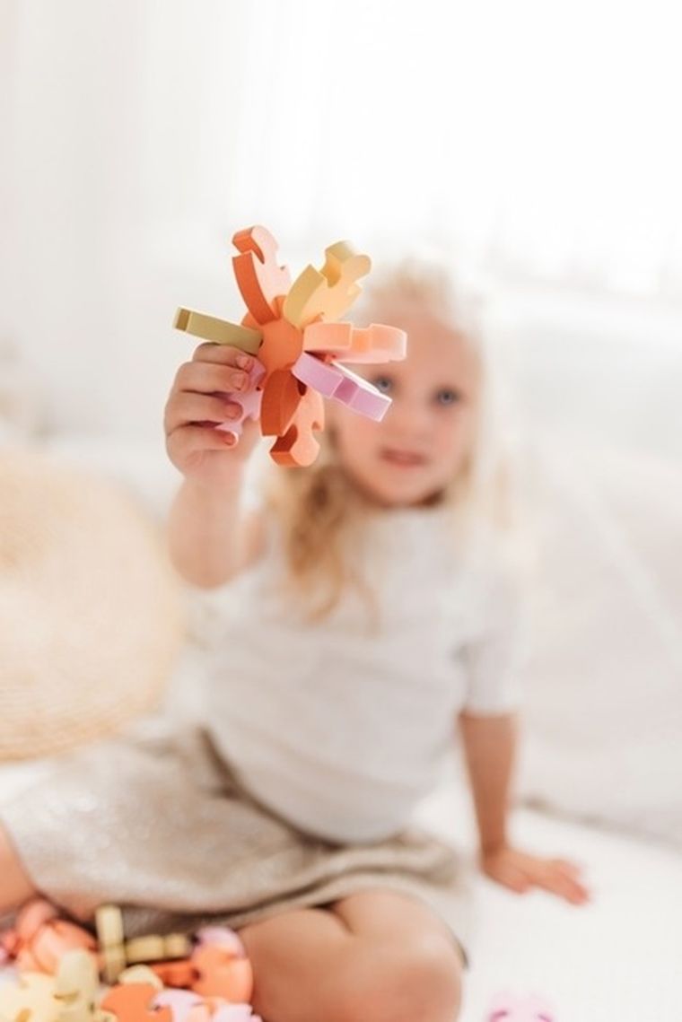 Moes, piankowe klocki konstrukcyjne, 50 elementów