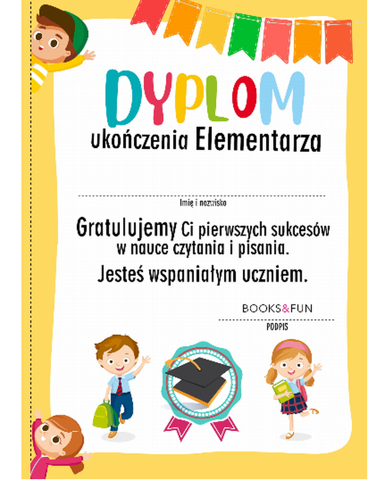 Mój Elementarz. Nauka czytania i pisania