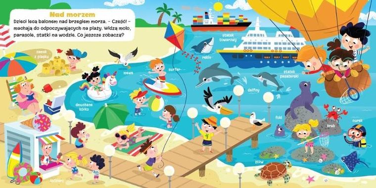 Mój lot balonem. Świat widziany z góry