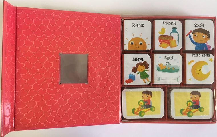 Moje pierwsze książeczki i gra memory. Mój dzień pełen zabawy