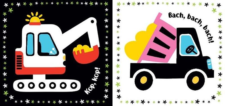 Moje pojazdy. Książeczka kontrastowa