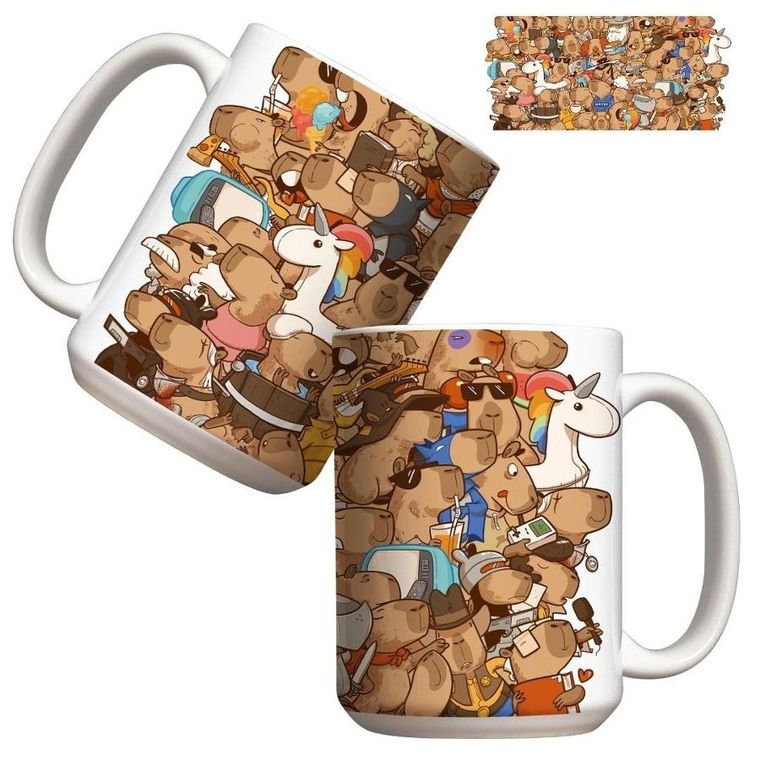 Molom, kubek, Kapibara lifestyle, 440 ml