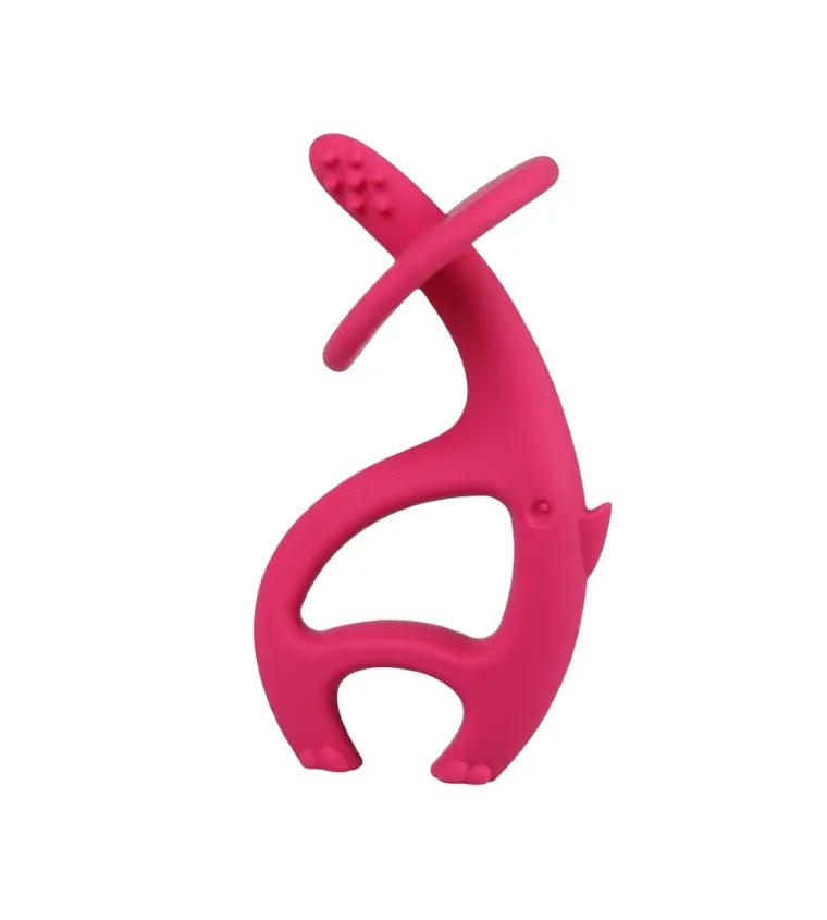 Mombella, Dancing Elephant, gryzak, Dark Pink