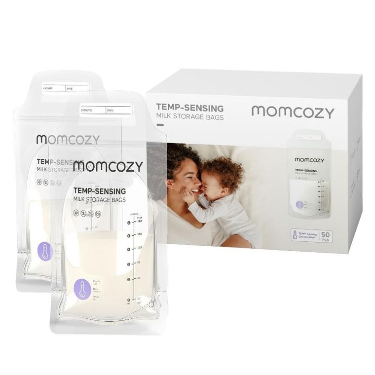 Momcozy, Breastmilk Bag, worki na mleko, 50 szt.