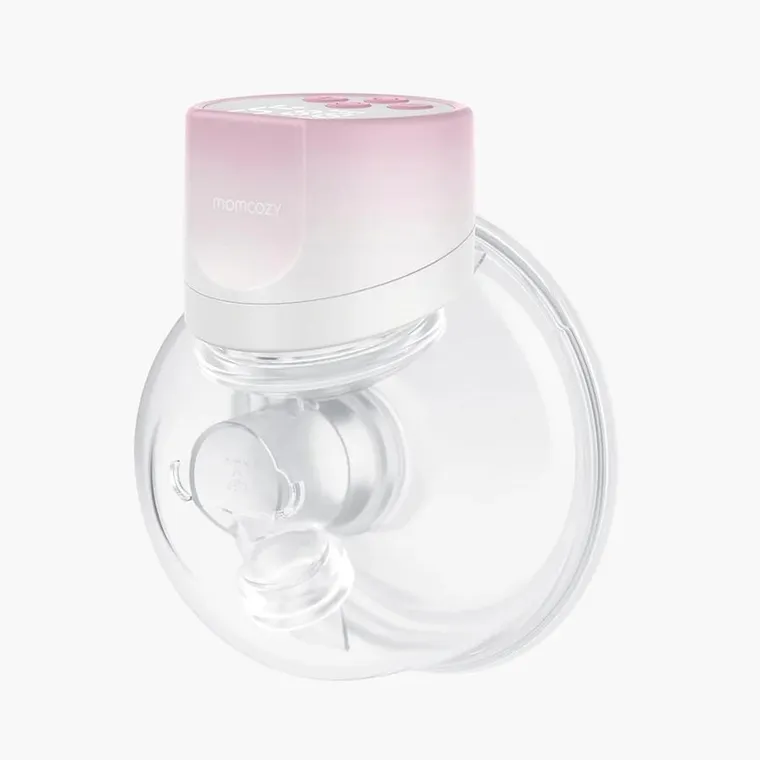 Momcozy, Pro, podwójny laktator, różowy, 180 ml, S12