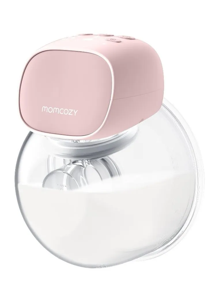 Momcozy, Pro, podwójny laktator, różowy, 180 ml, S9