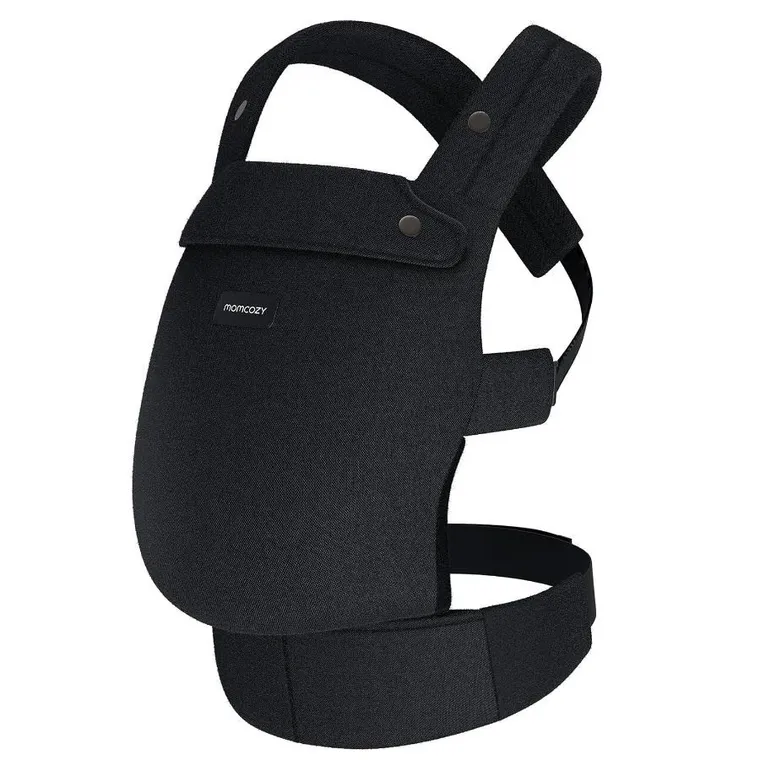 Momcozy, Pure Hug, ergonomiczne nosidełko, bawełniane, czarne