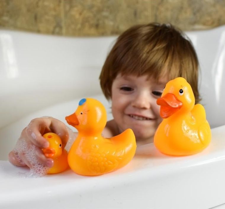 Mom's Care, kacza rodzinka, zabawka do kąpieli, 3 szt.