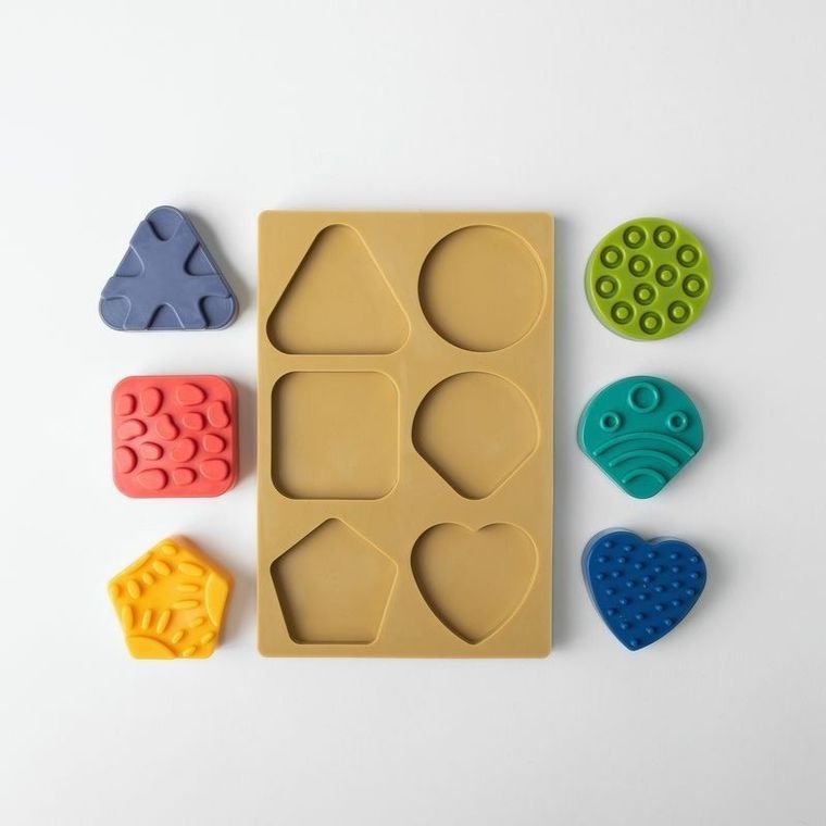 Mom's Care, Kształty, puzzle sensoryczne