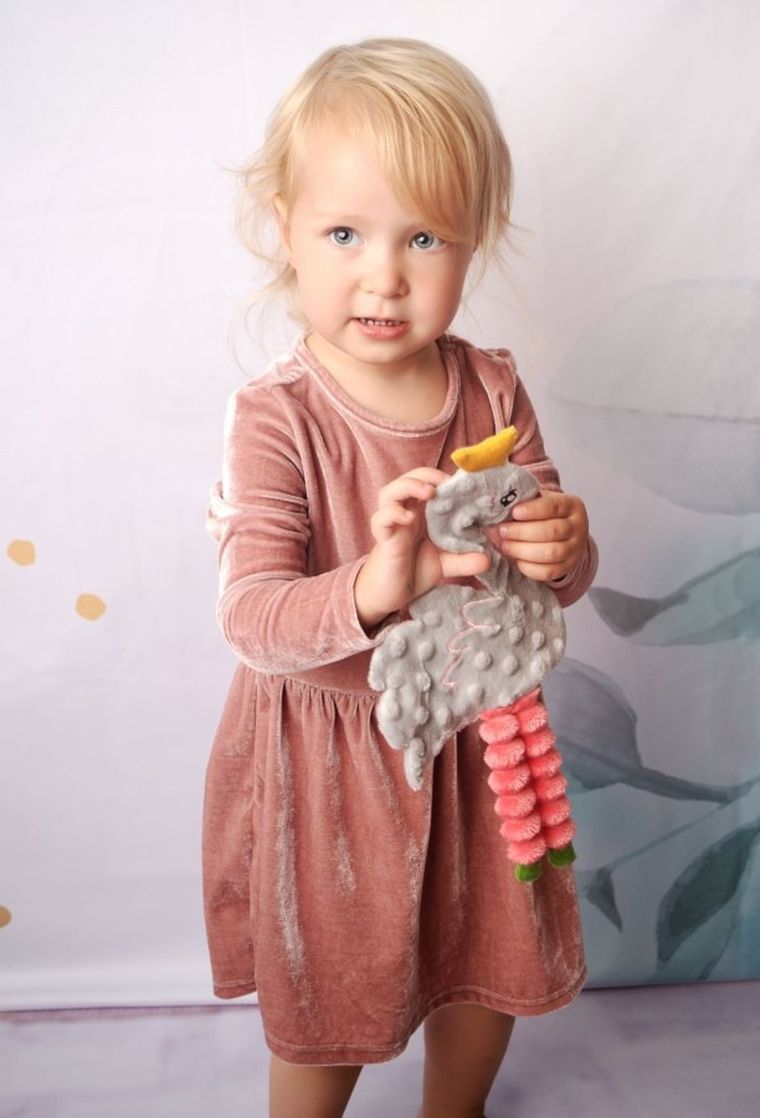 Mom's Care, łabędź Nailak, zabawka sensoryczna