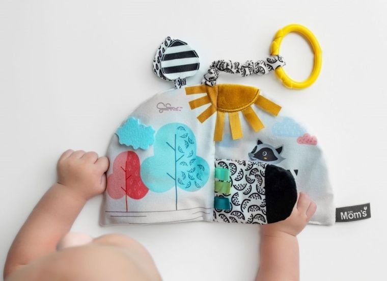 Mom's care, Szop Pedro, książeczka sensoryczna