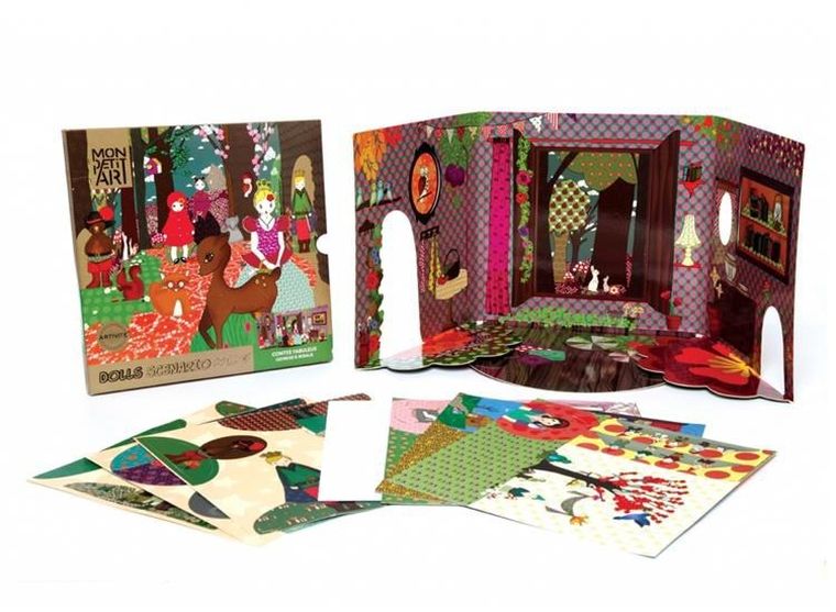 Mon Petit Art, Moja bajka, teatrzyk, zestaw kreatywny