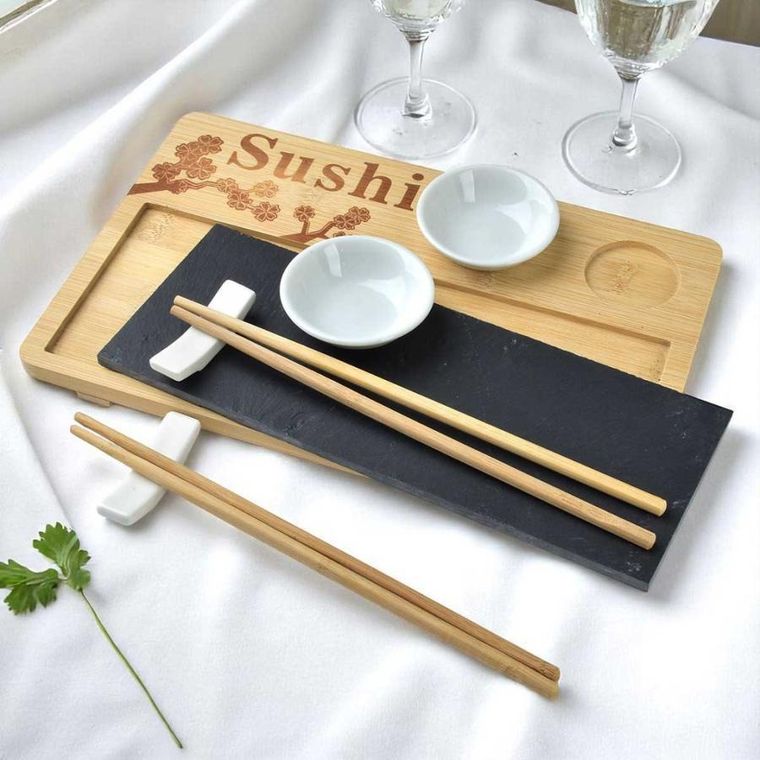 Mondex, zestaw do serwowania sushi dla 2 osób, htxd9937