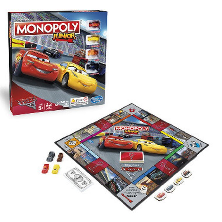 Monopoly, Junior, Auta 3, gra ekonomiczna